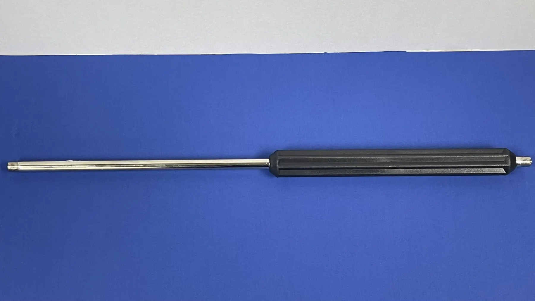 Pressure washing wand full view