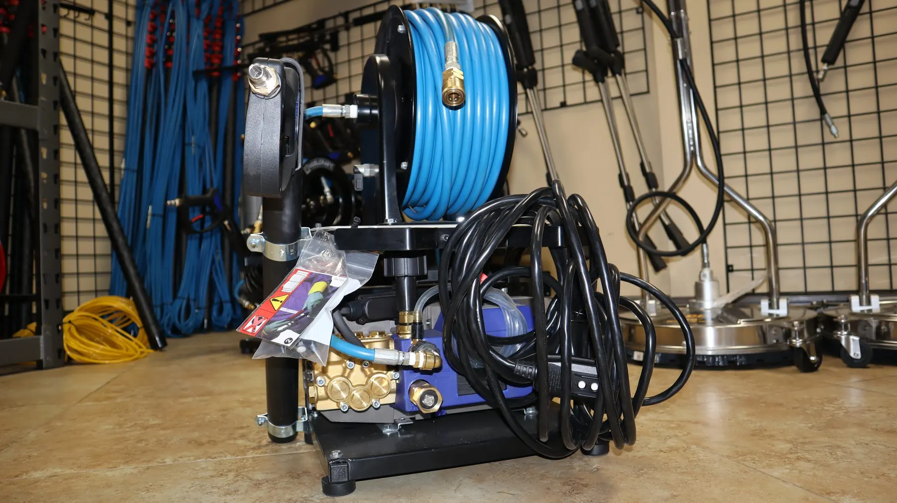 Electric Pressure Washer side view