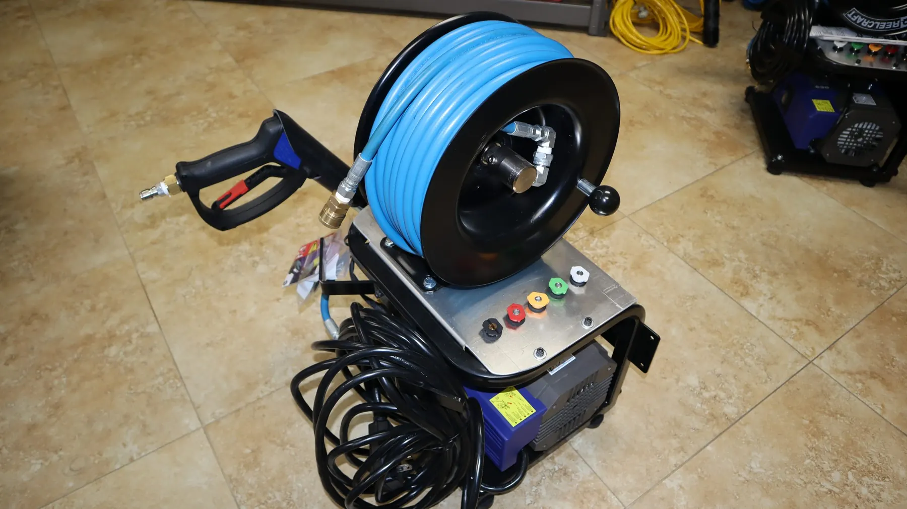 Electric Pressure Washer top view