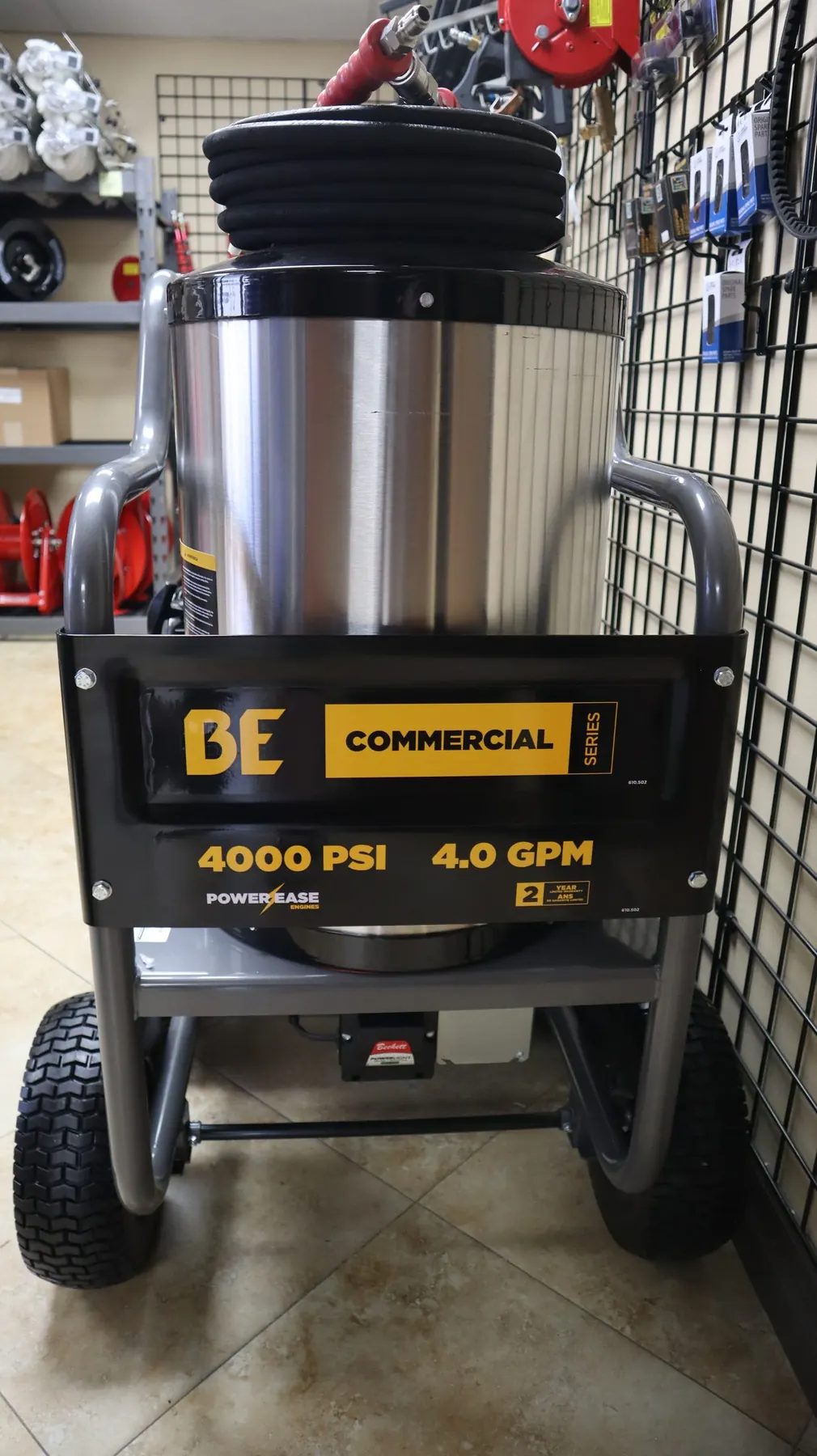 BE Hot Water System front view