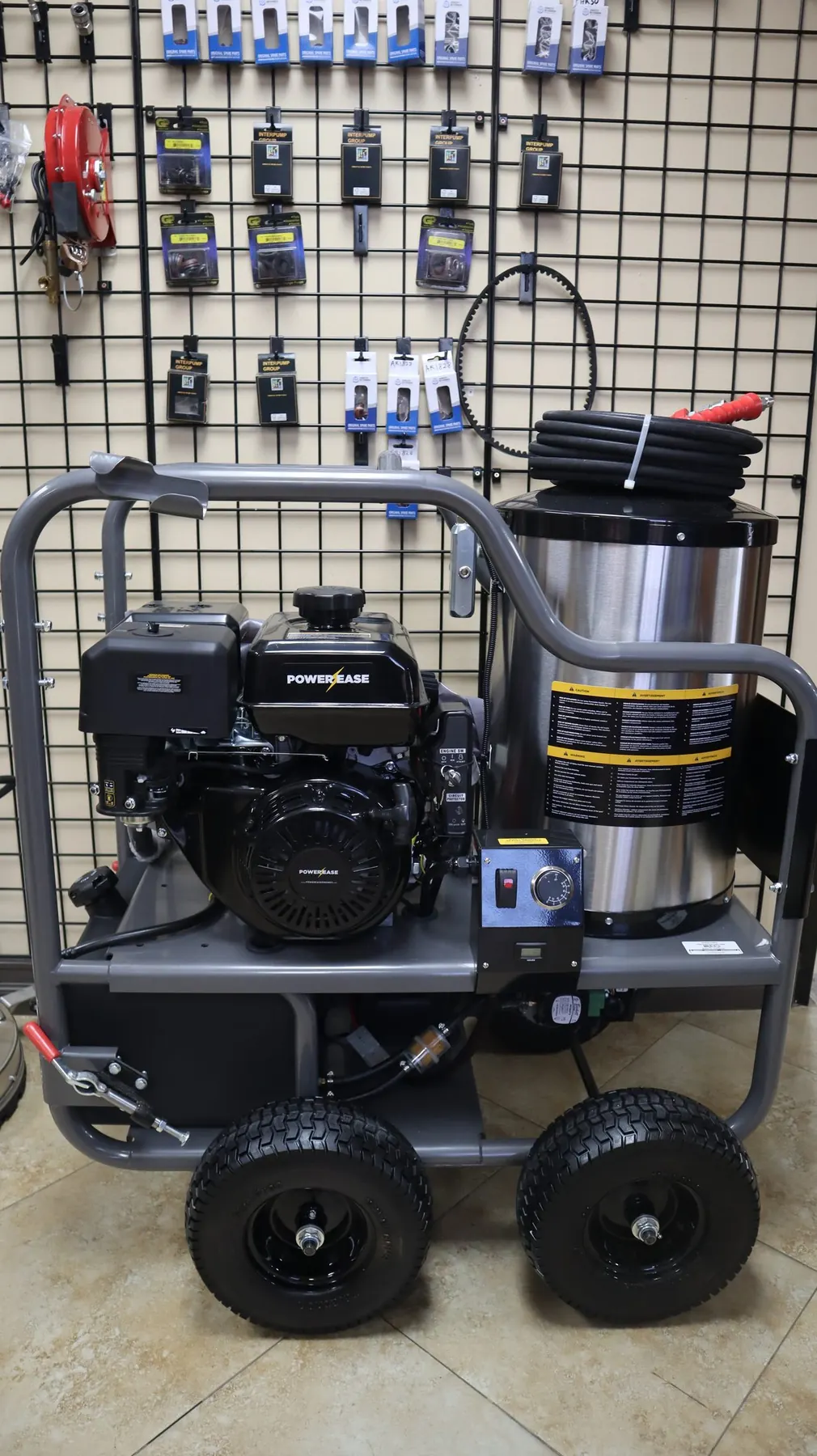 BE Hot Water System side view
