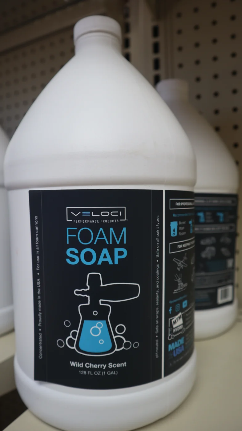 Veloci Performance Soap gallon bottle