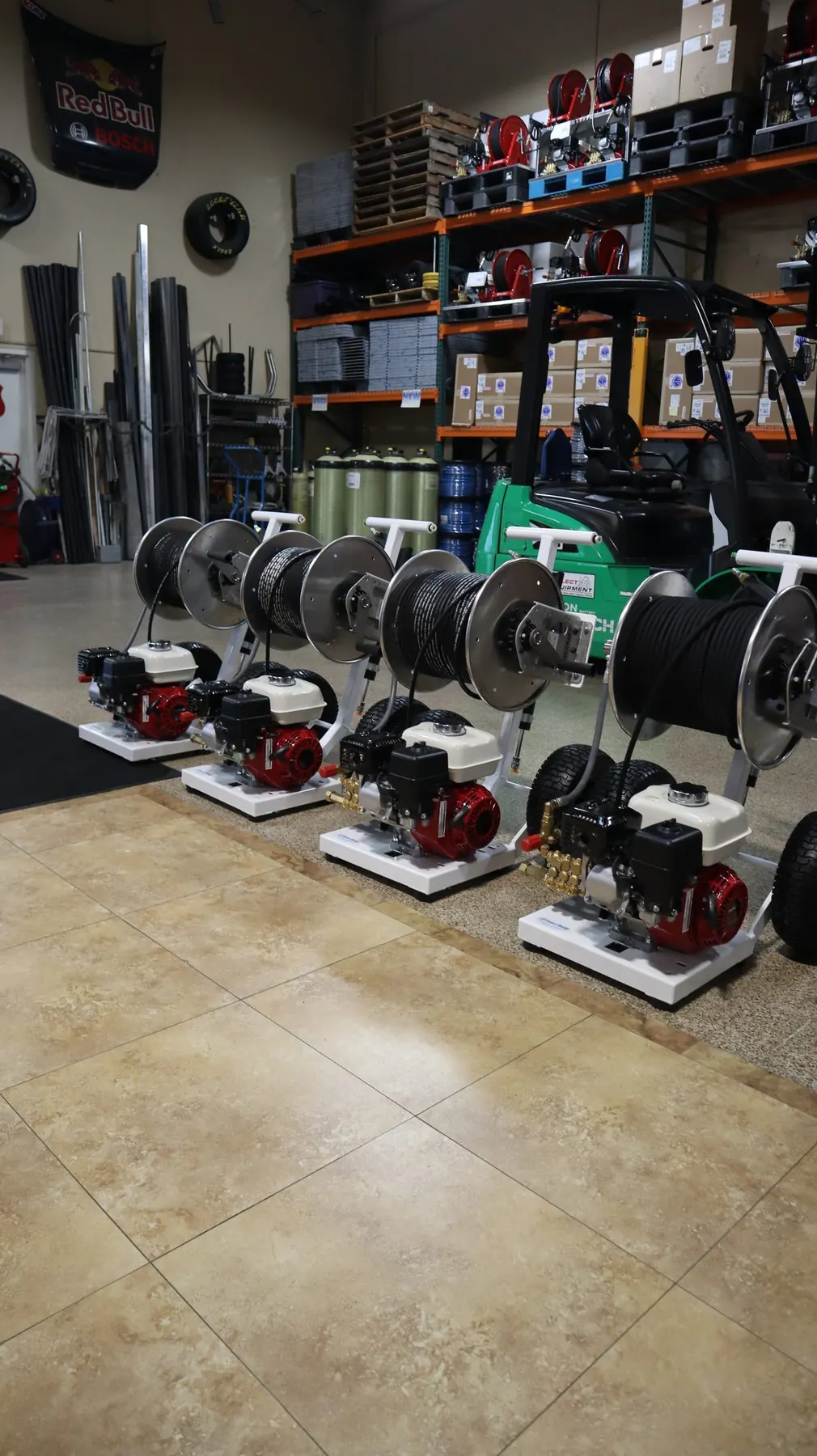 Portable pressure washer inventory lineup