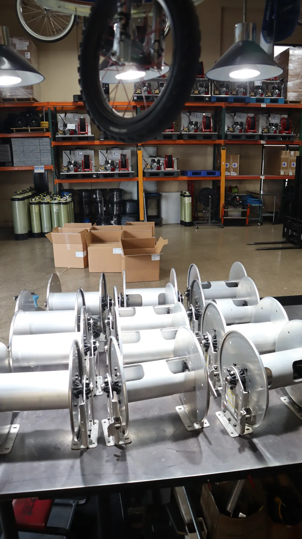 Reelcraft aluminum hose reel inventory