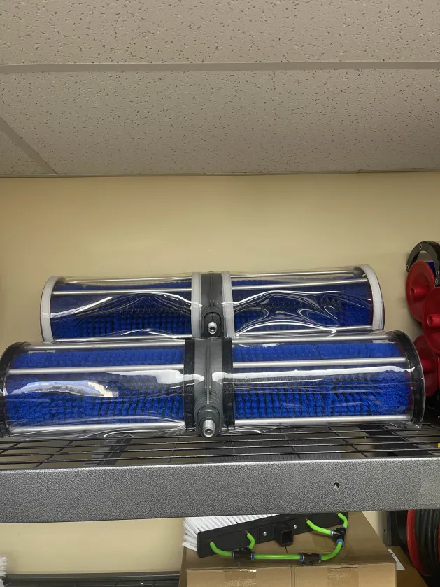 AMPW Rotary Brush assembled on shelf