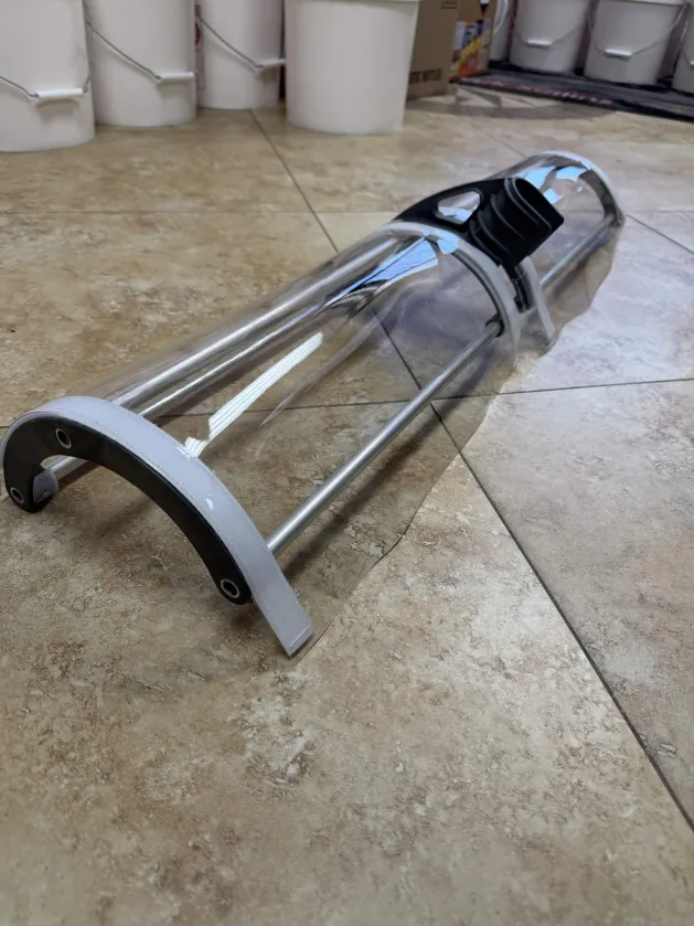 32 inch AMPW Rotary Brush splash guard