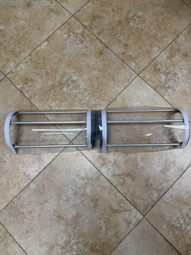 32 inch AMPW Rotary Brush splash guard front view