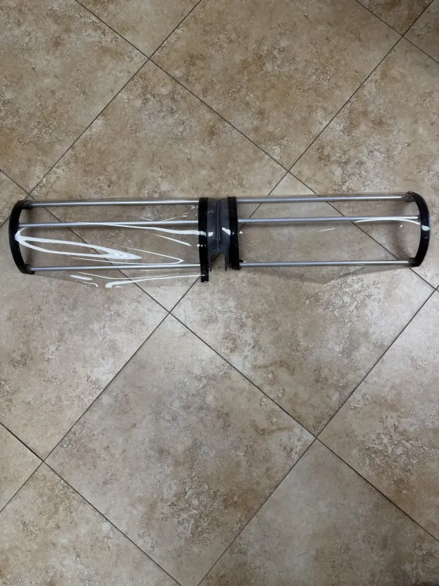 40 inch AMPW Rotary Brush splash guard