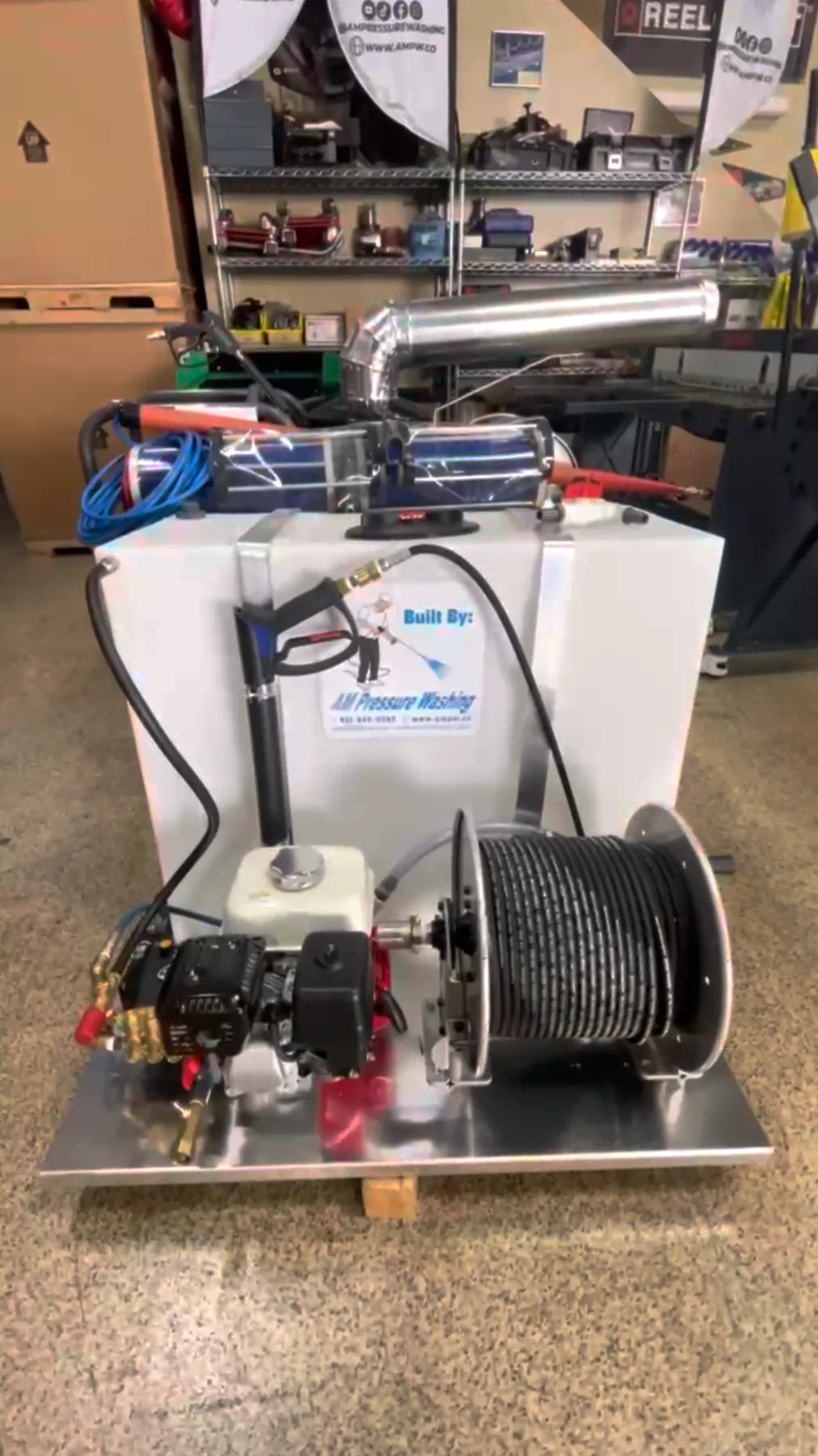 4.0 Pressure Washing Skid