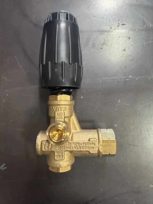 Black pressure washer unloader